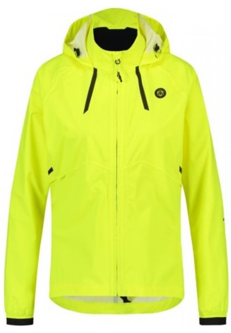 Neon geel dames regenjas Commuter jacket van | Regenjassen | Dames Regenkleding